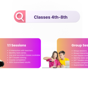 1:1 Class for Class – 6